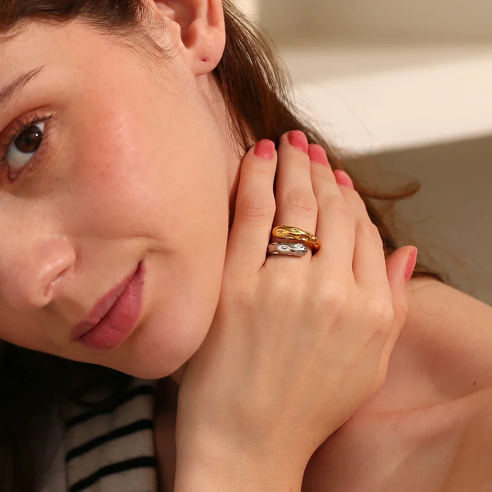 Verstellbarer Charme-Ring