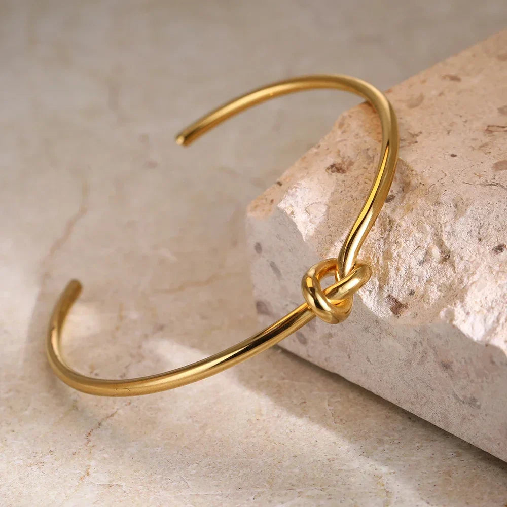 Twist Armband Edelstahl