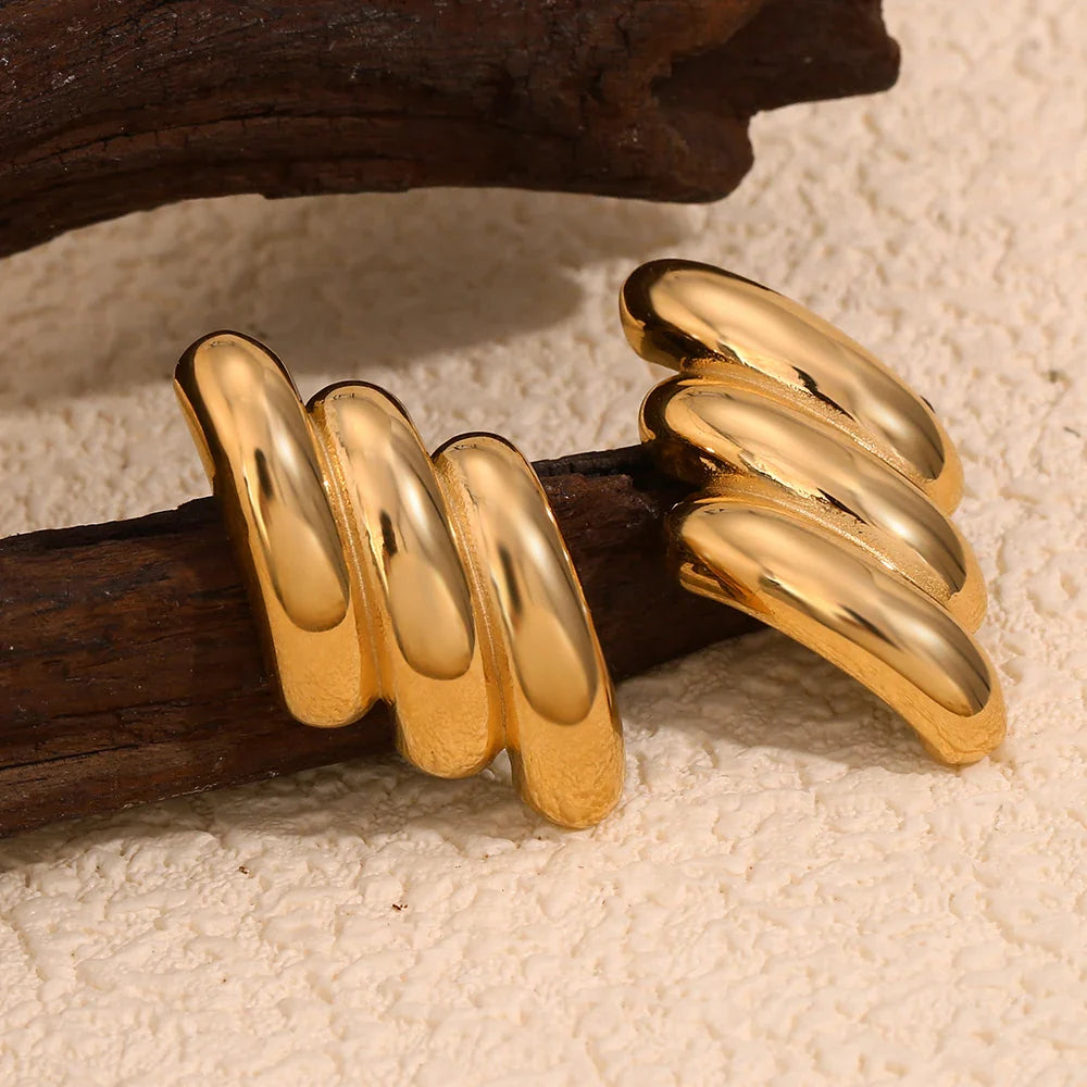 Brinco Relâmpago Dourado