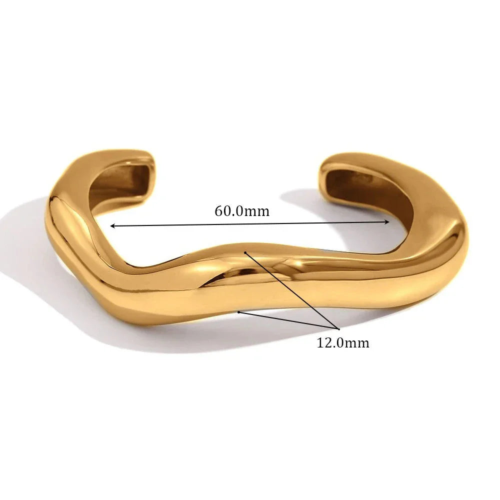 Flüssige Wellenarmband