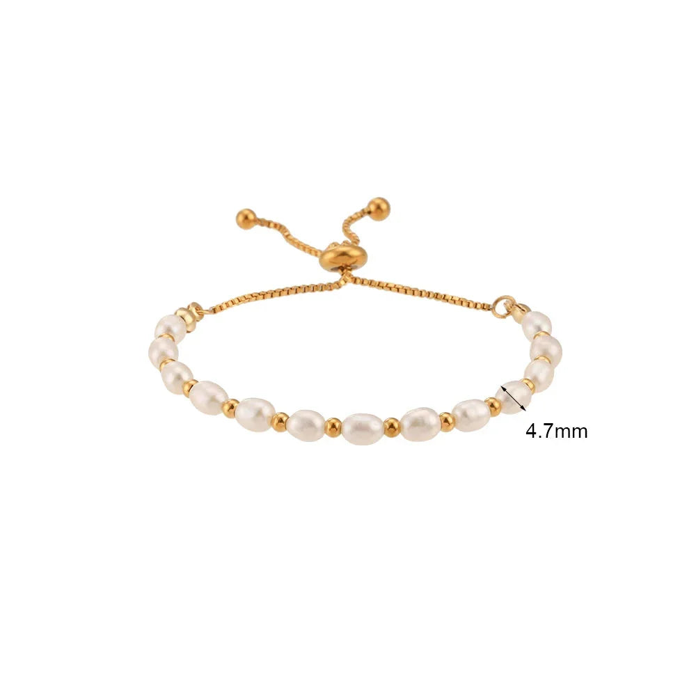 Elegantes Perlenarmband