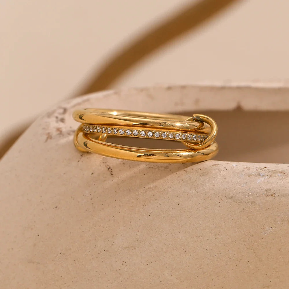 Zirconia-Eleganz-Ring