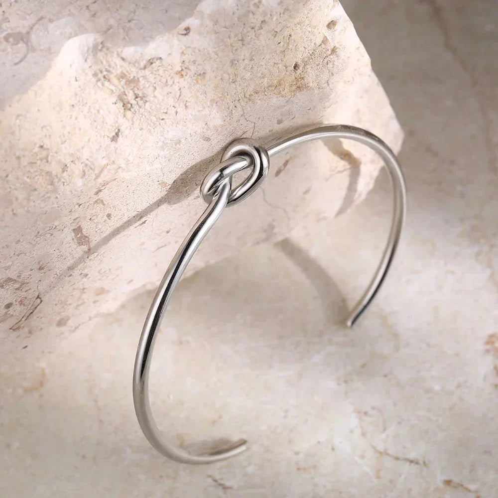 Twist Armband Edelstahl