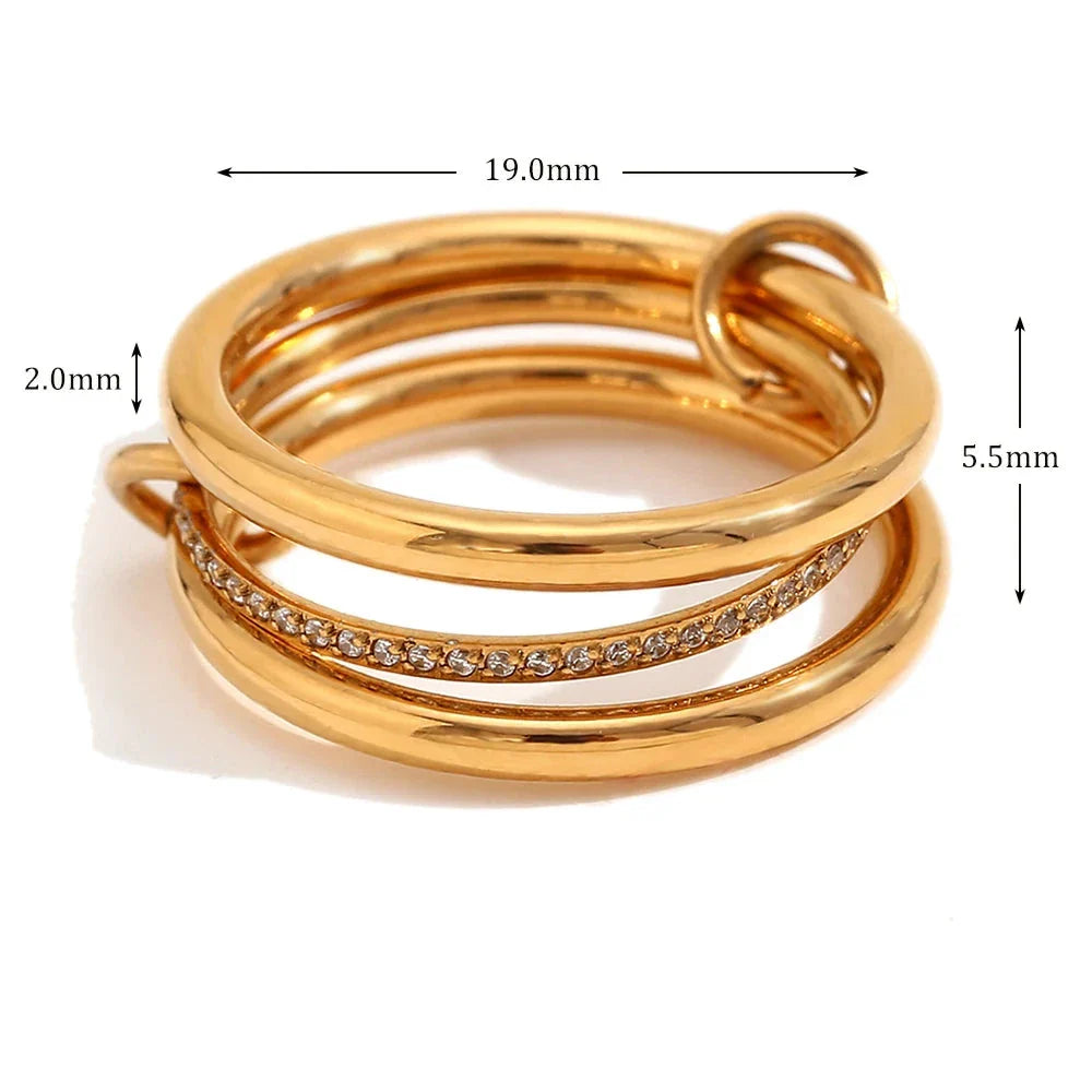 Zirconia-Eleganz-Ring