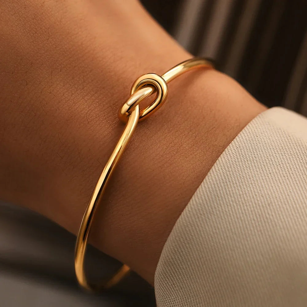 Twist Armband Edelstahl