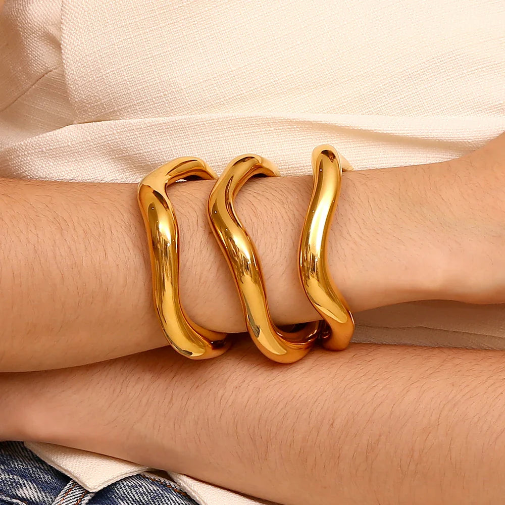 Flüssige Wellenarmband