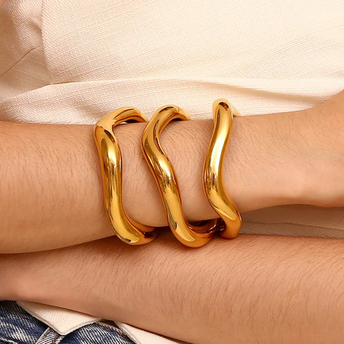 Flüssige Wellenarmband