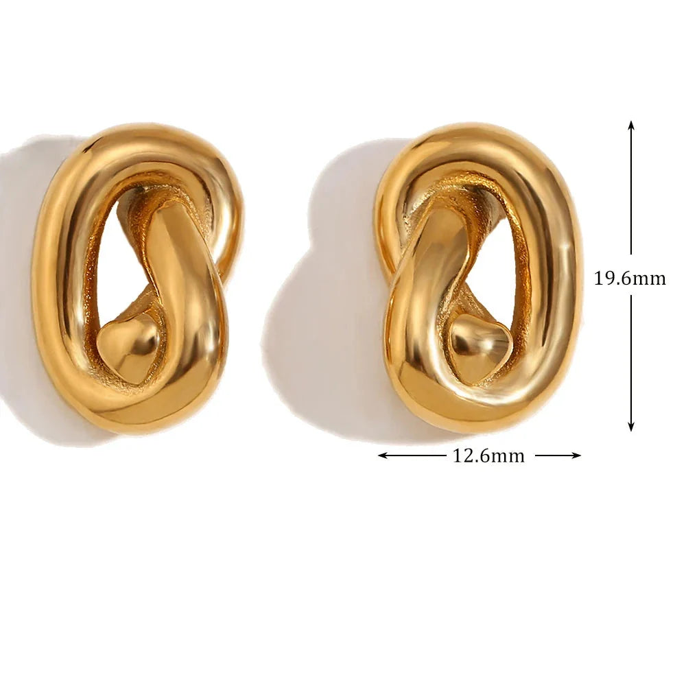 Brinco Elegância Dourada