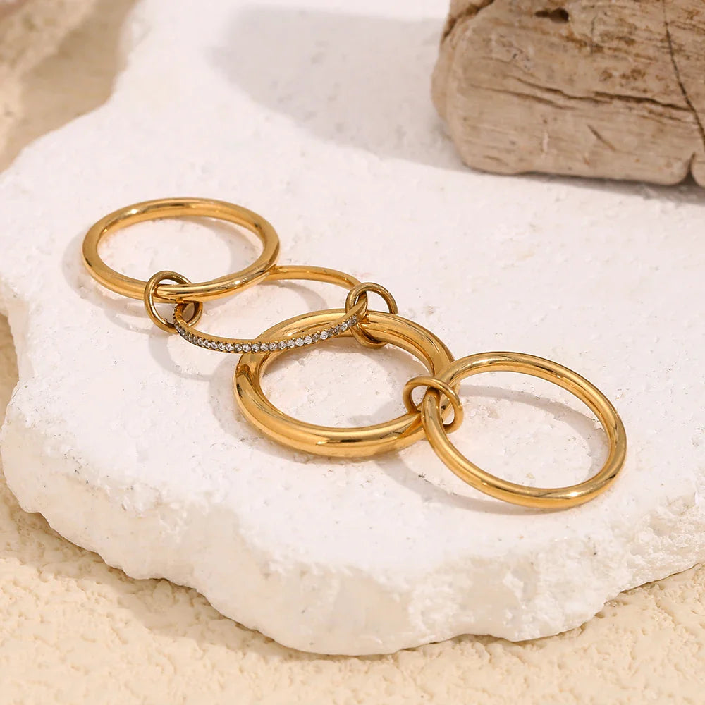 Zirconia-Eleganz-Ring