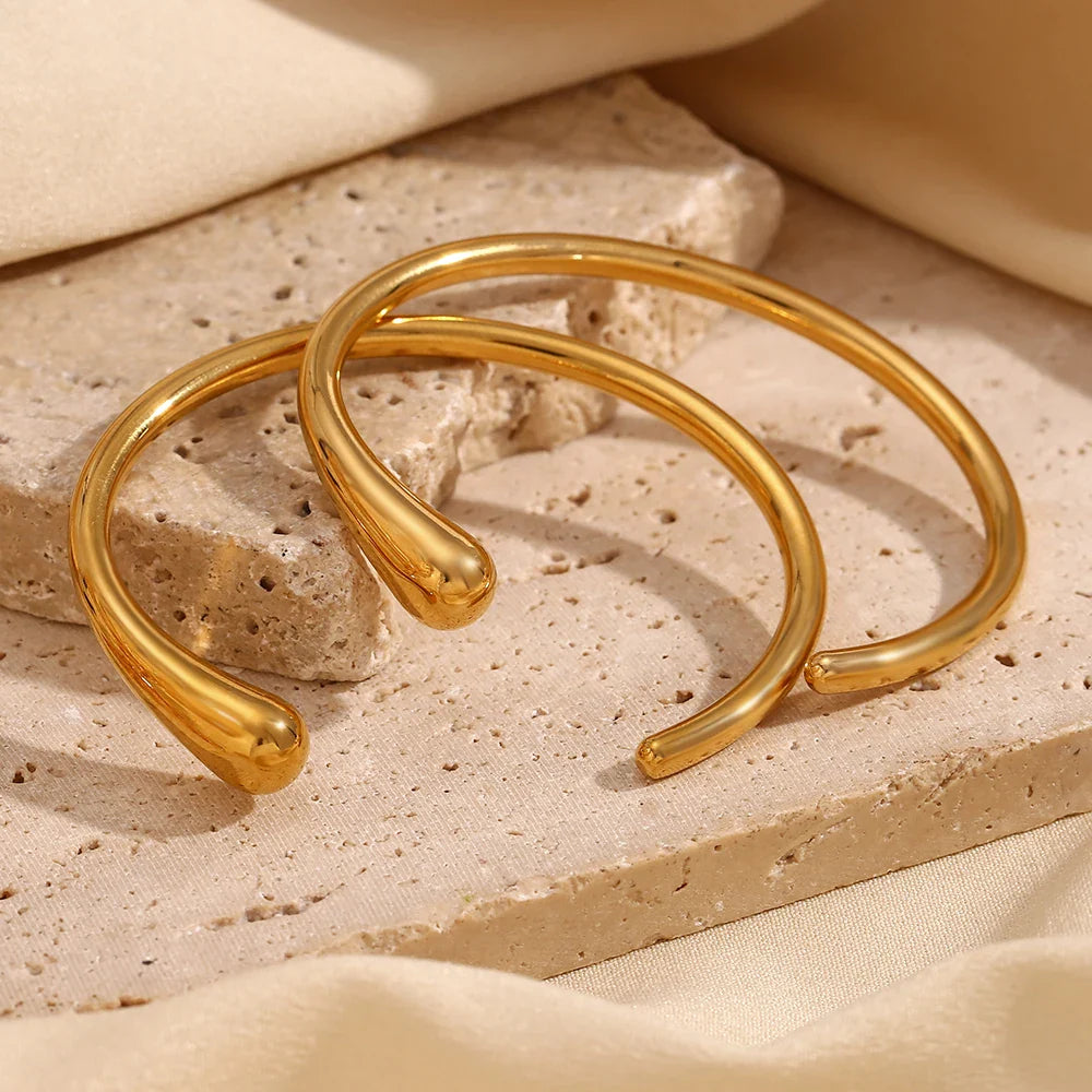 Spiralförmiges Bambus-Armband