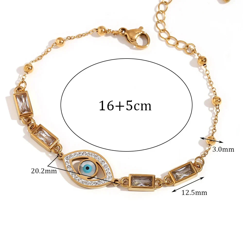 Weißes rechteckiges Armband