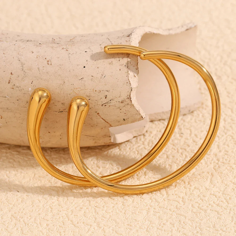Spiralförmiges Bambus-Armband