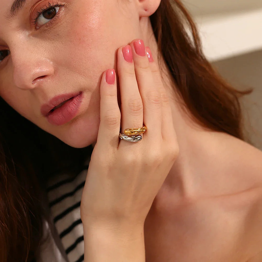 Verstellbarer Charme-Ring
