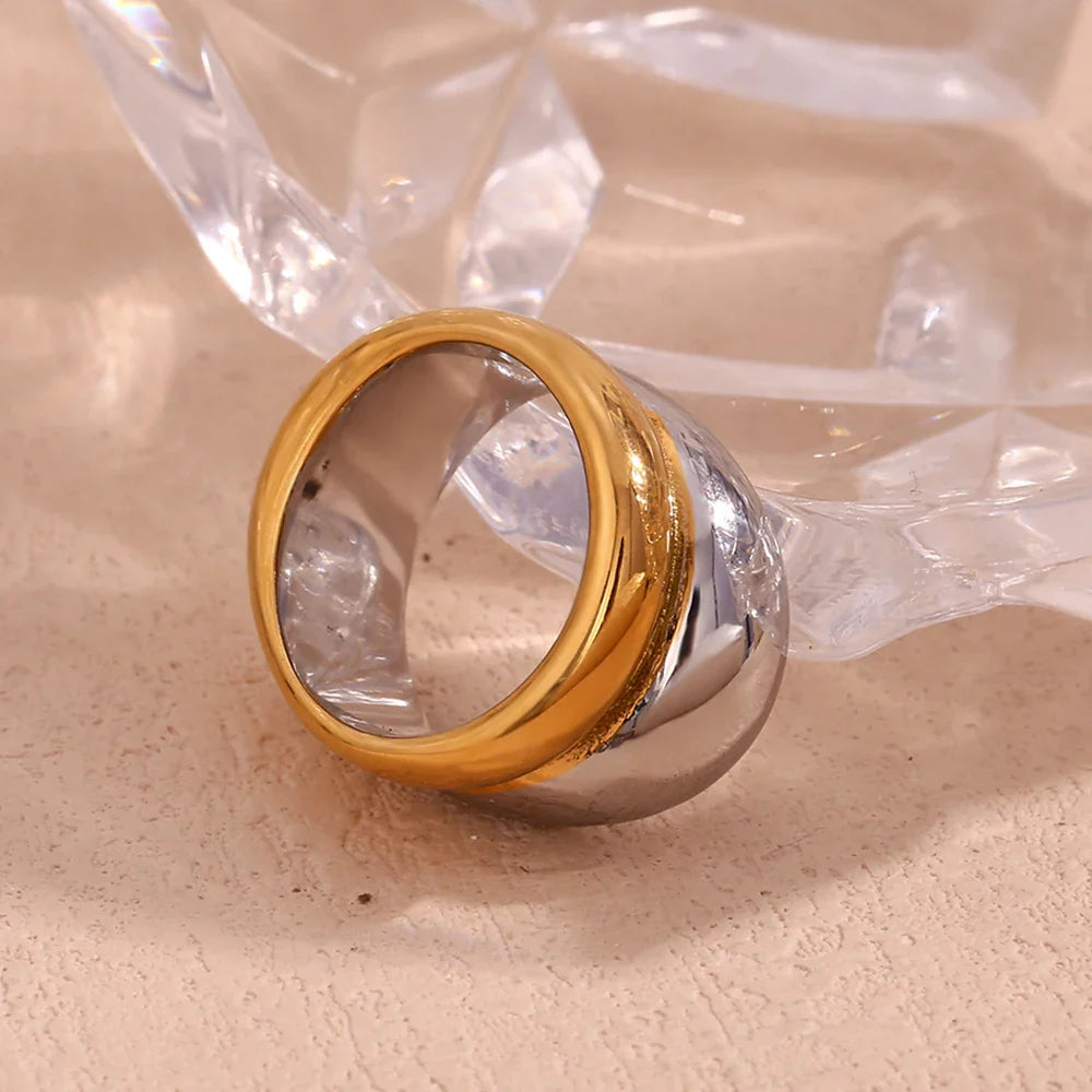 Schichtring mit 18K