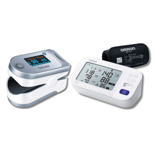Vital Signs Combo: Beurer PO60 + Omron M6 Comfort AFib