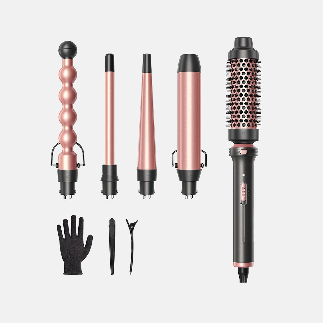 3-in-1 Pro Negative Ion Two PTC Heaters Thermal Brush
