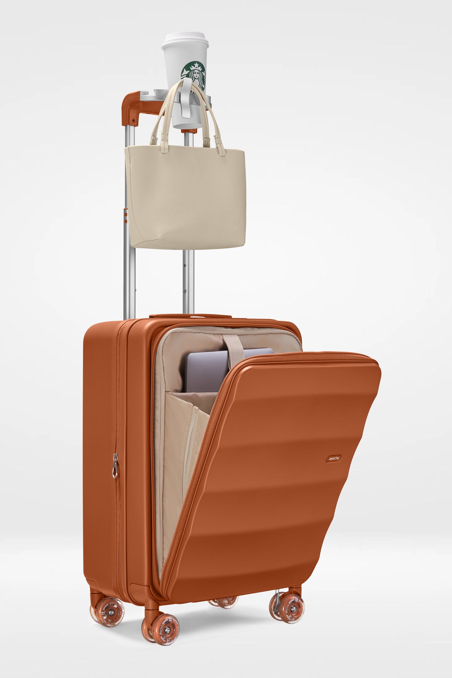 Bigger Tank Carry-On in Fiery Red