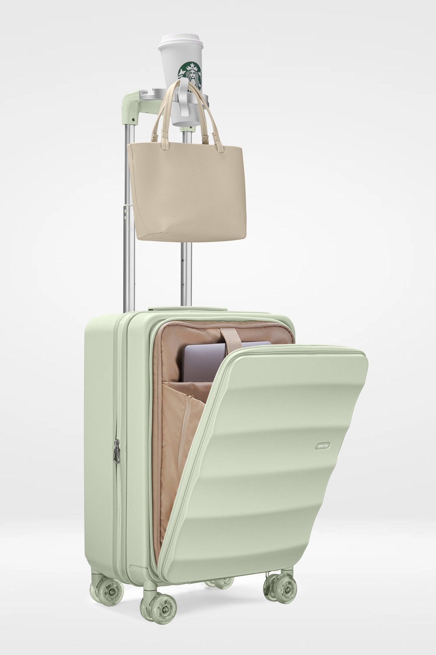 Bigger Tank Carry-On in Mint Green