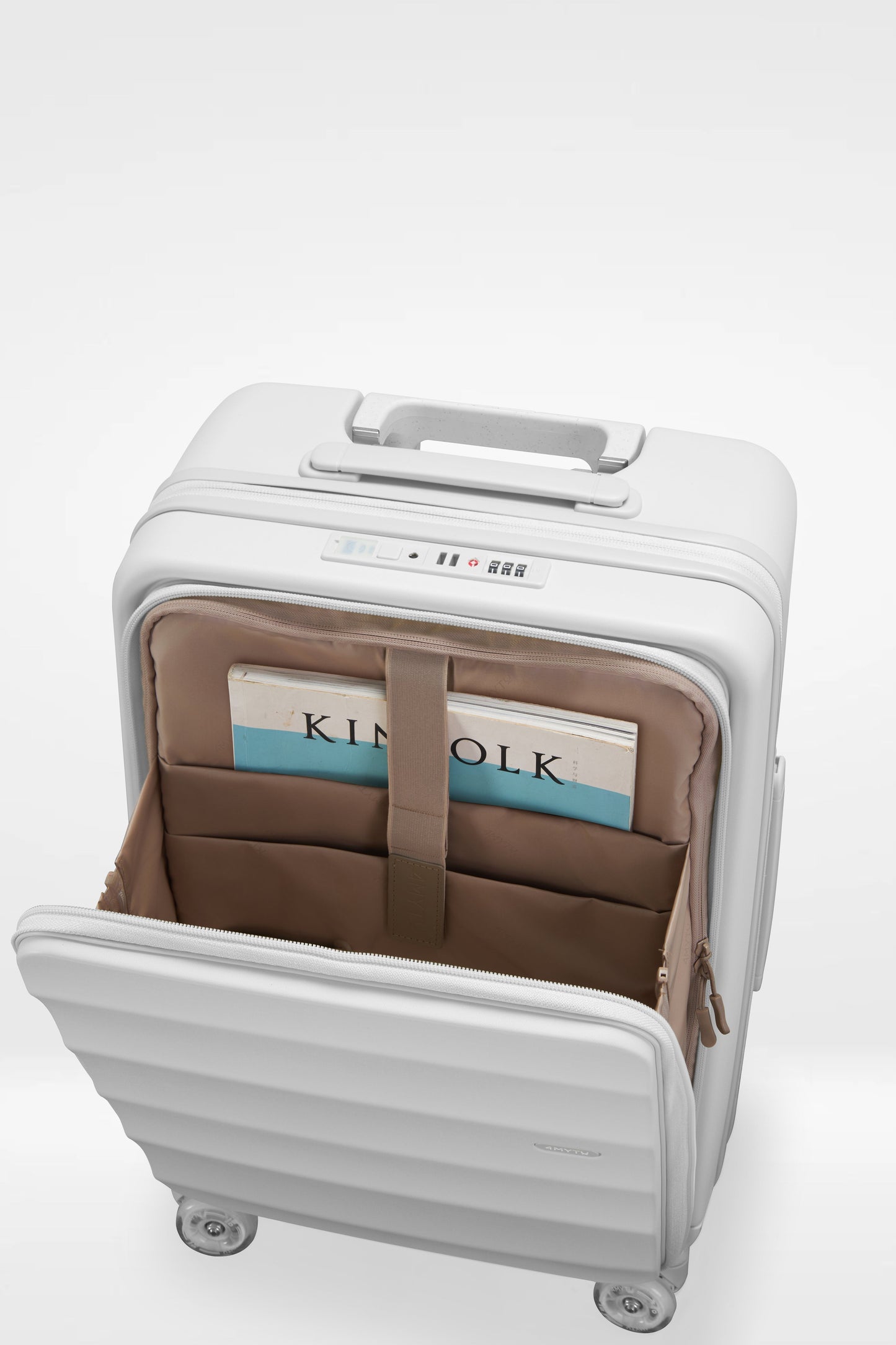 Tank Suitcases in Harbor Mist