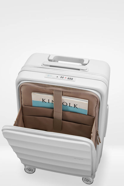 Tank Suitcases in Harbor Mist