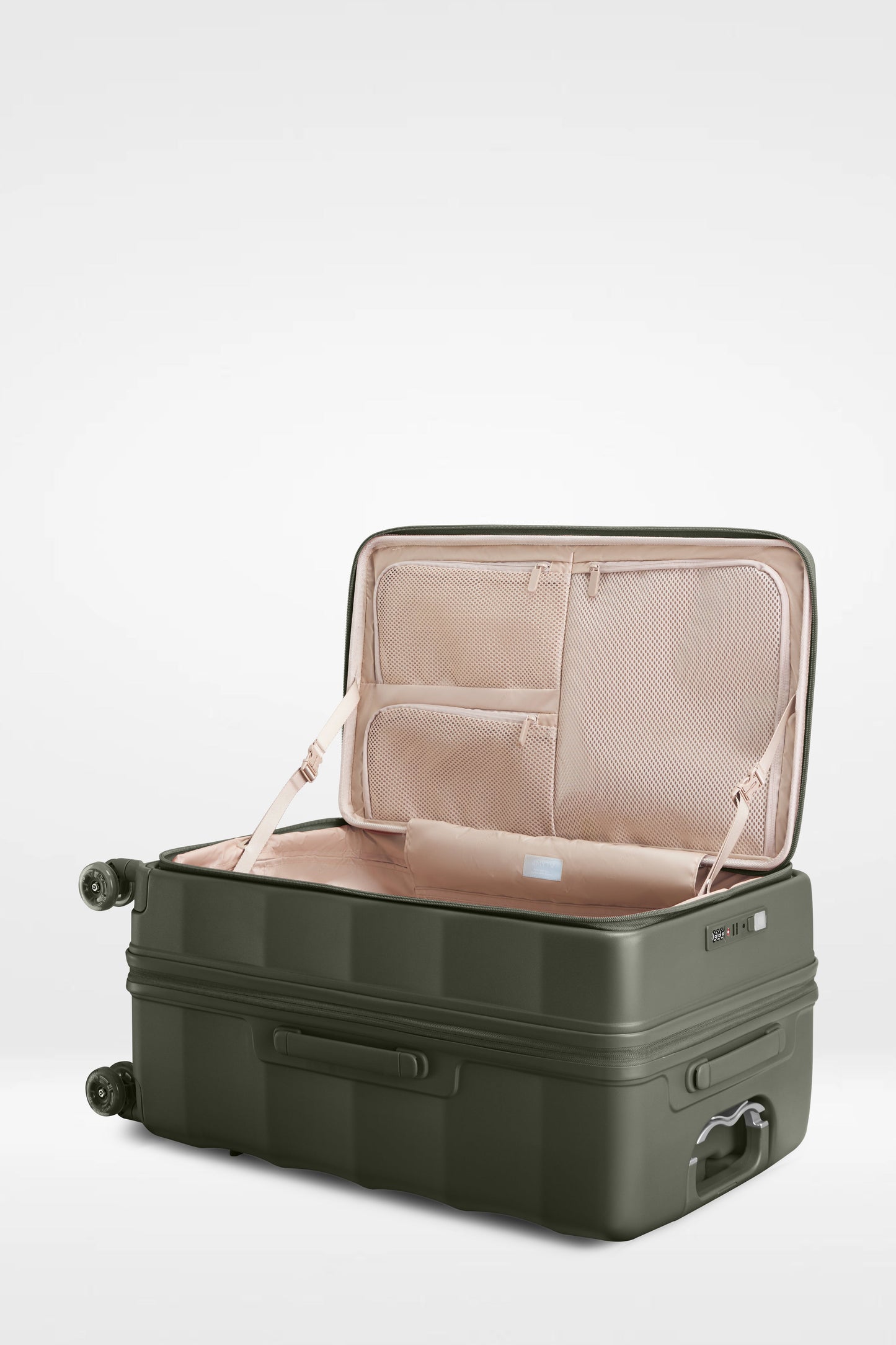 Tank Suitcases in Aspen Green