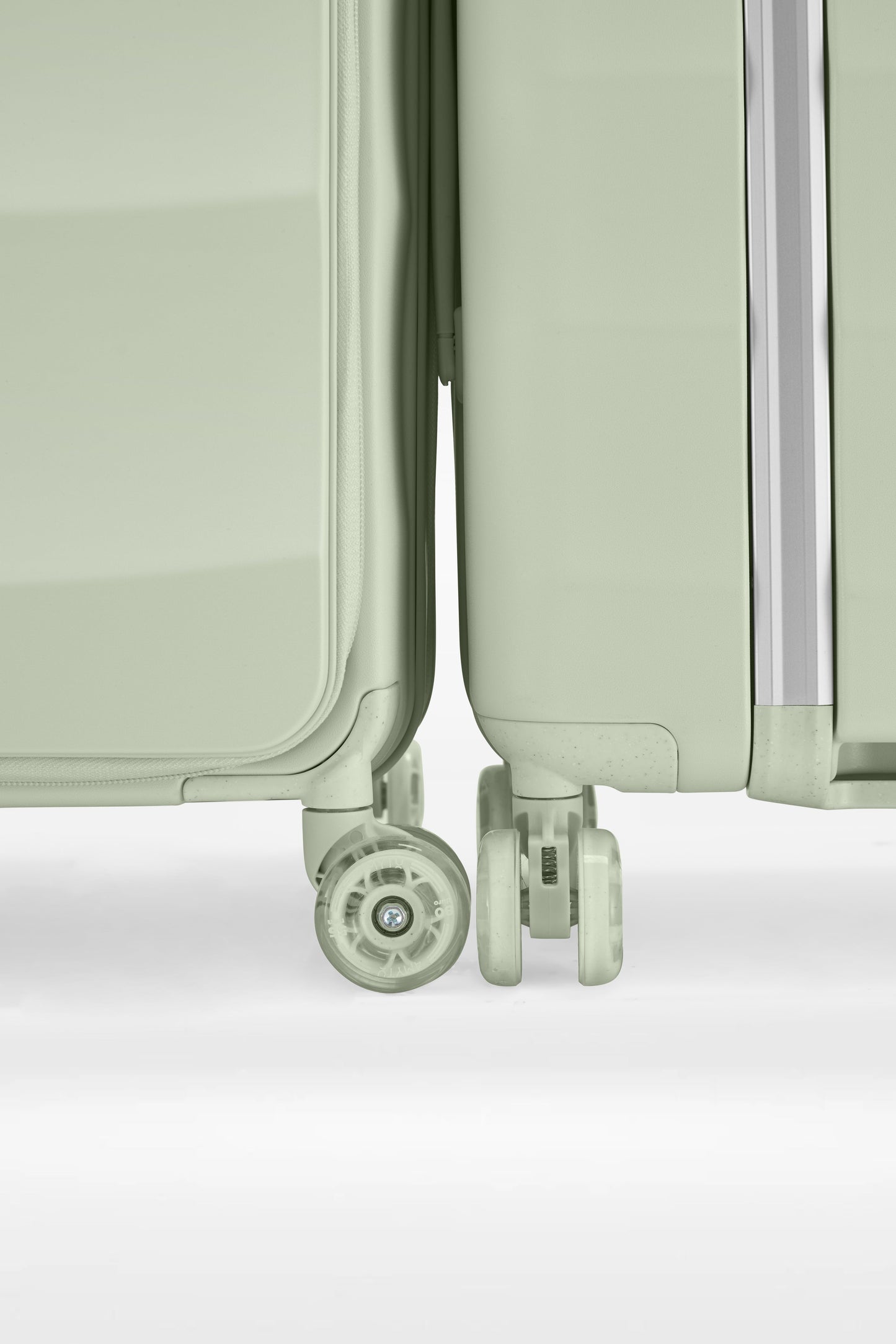 Tank Suitcases in Mint Green