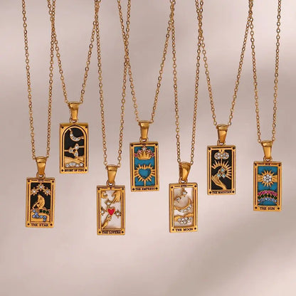 Colares Tarot Inoxidável