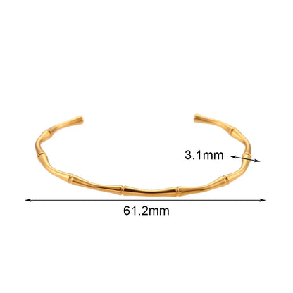 Elegantes Bambusarmband