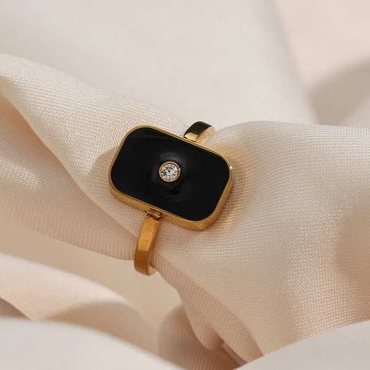 Geometrischer Vintage-Ring