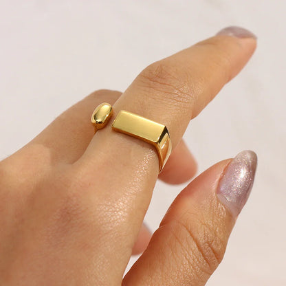 Geometrischer Goldring