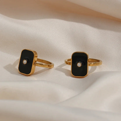 Geometrischer Vintage-Ring