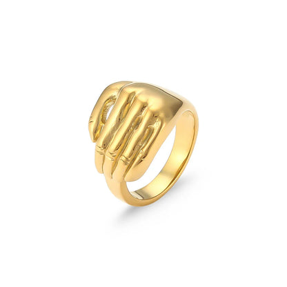Kreativer vergoldeter Ring