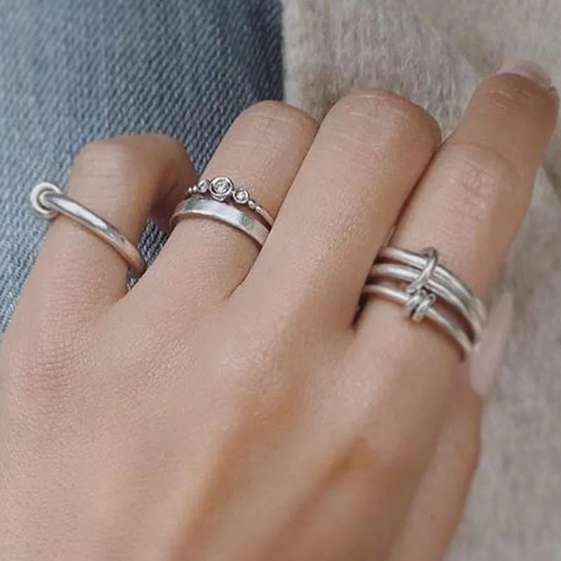 Ring mit mehreren Schichten