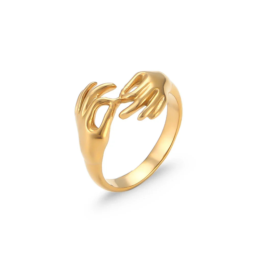 Kreativer vergoldeter Ring