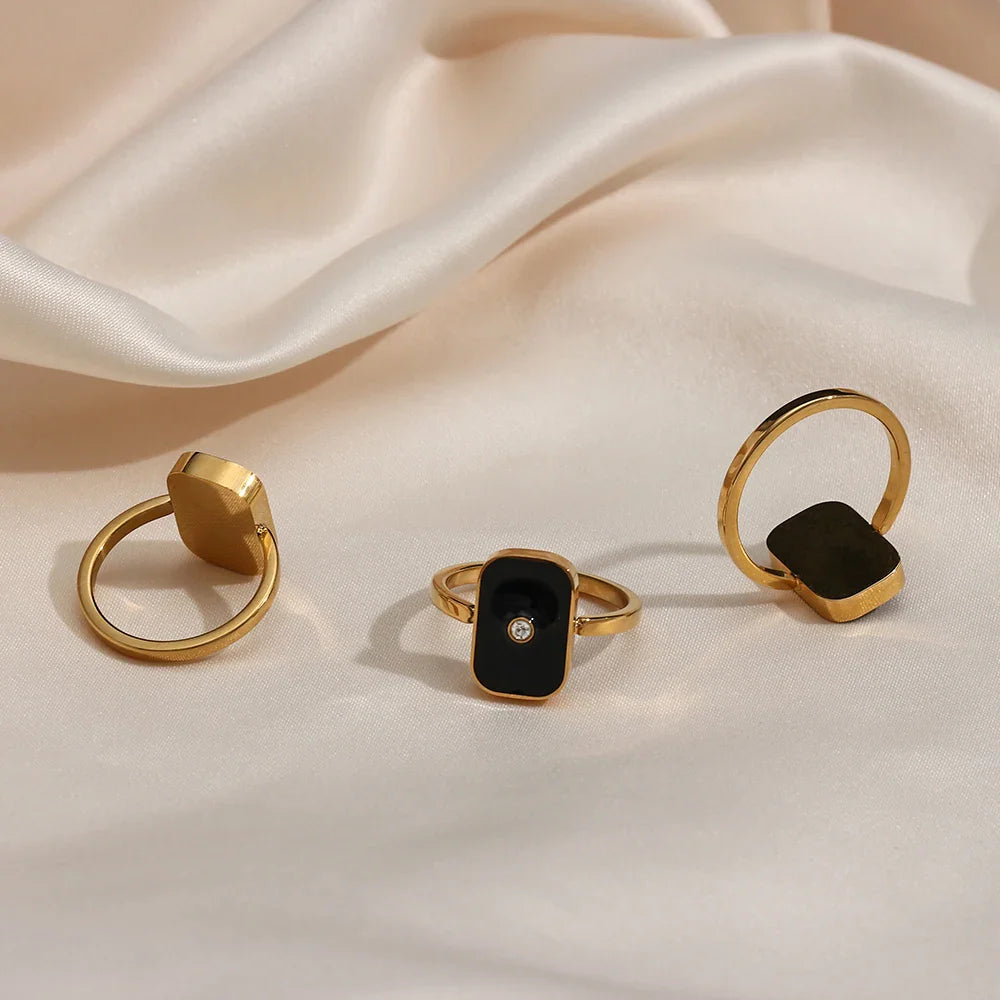 Geometrischer Vintage-Ring