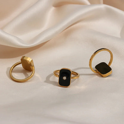 Geometrischer Vintage-Ring