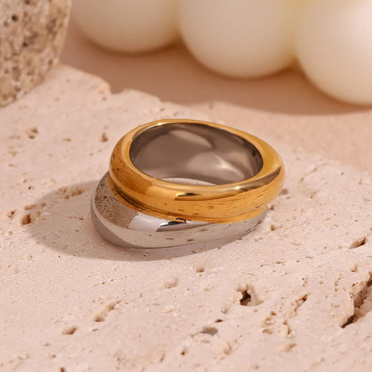 Schichtring mit 18K
