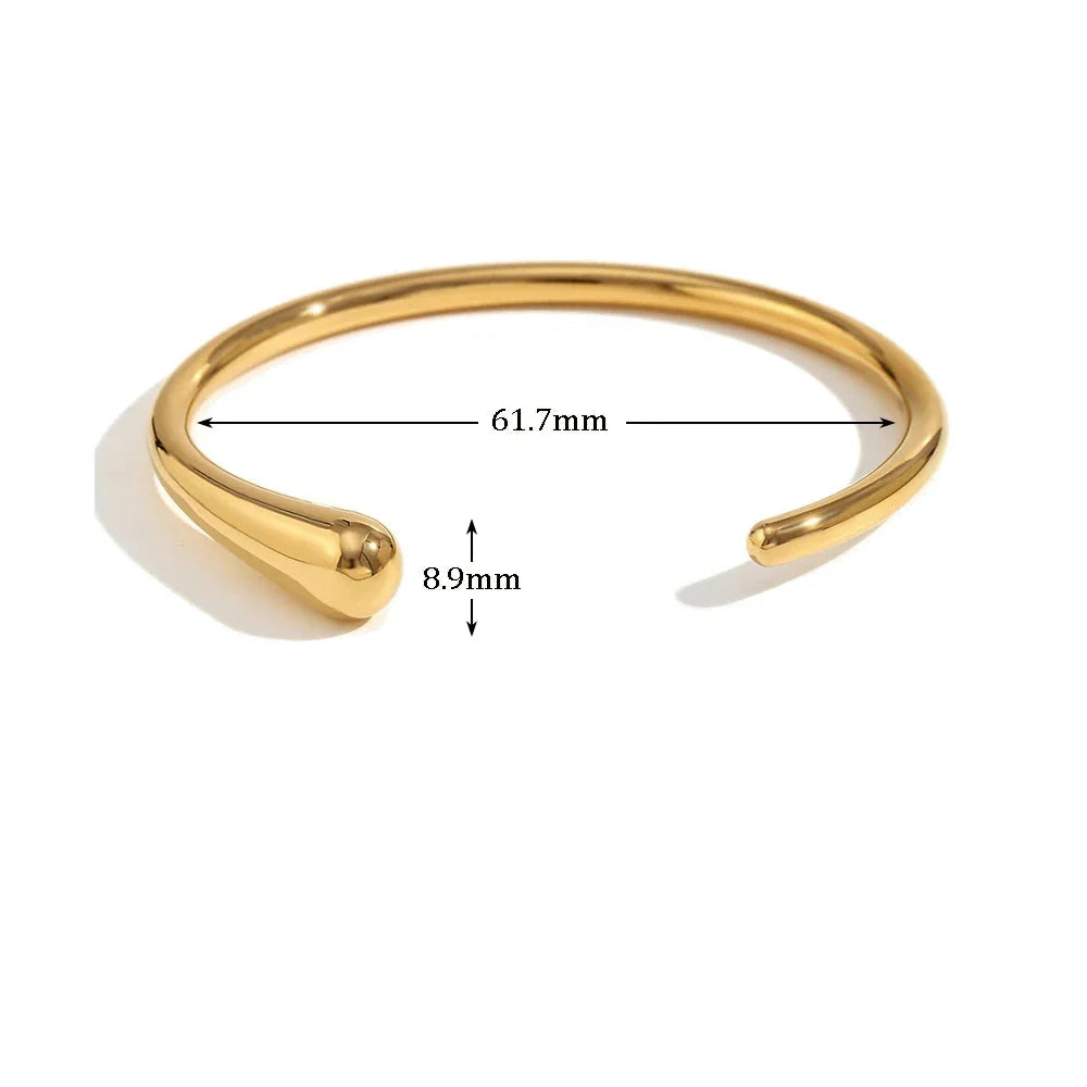 Spiralförmiges Bambus-Armband