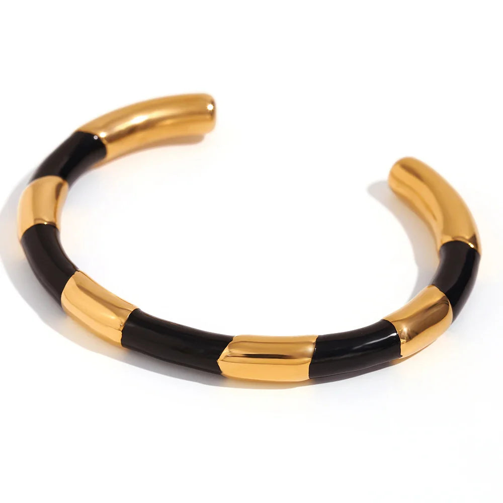 Elegante Emaille-Armbänder