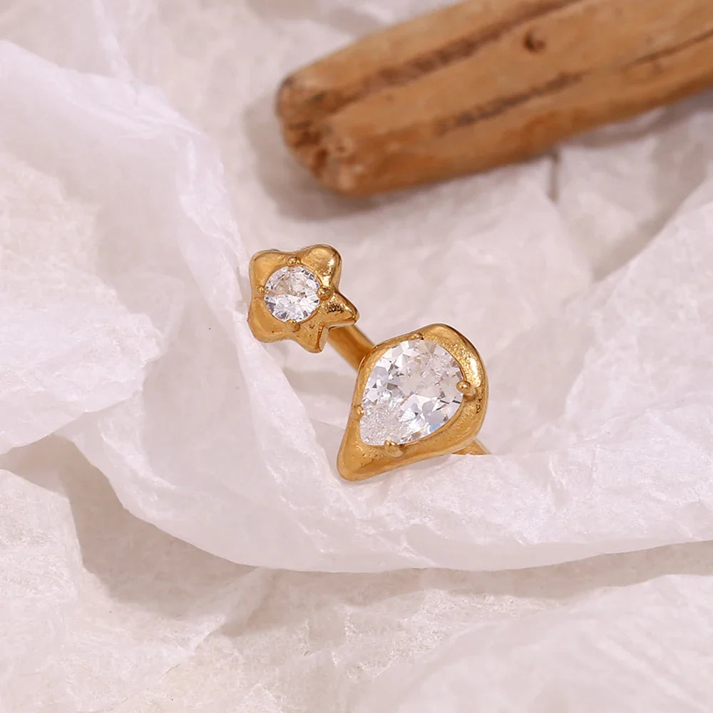 Ring Sterne Tropfen
