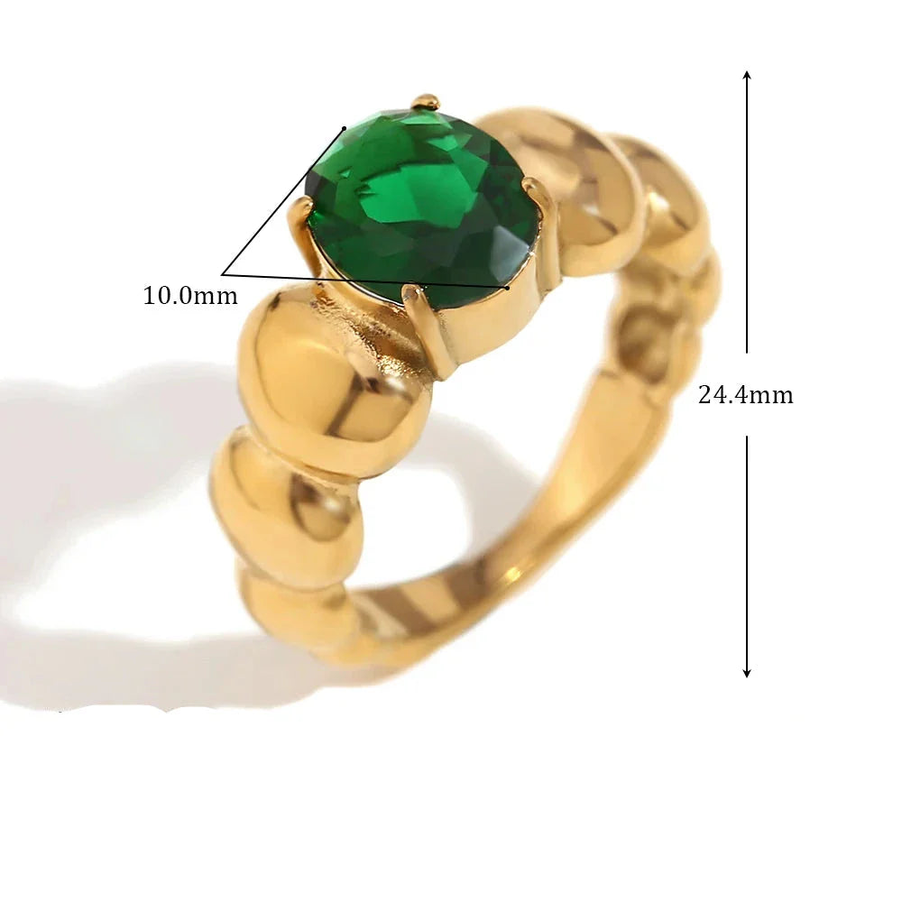 Runder plattierter Ring