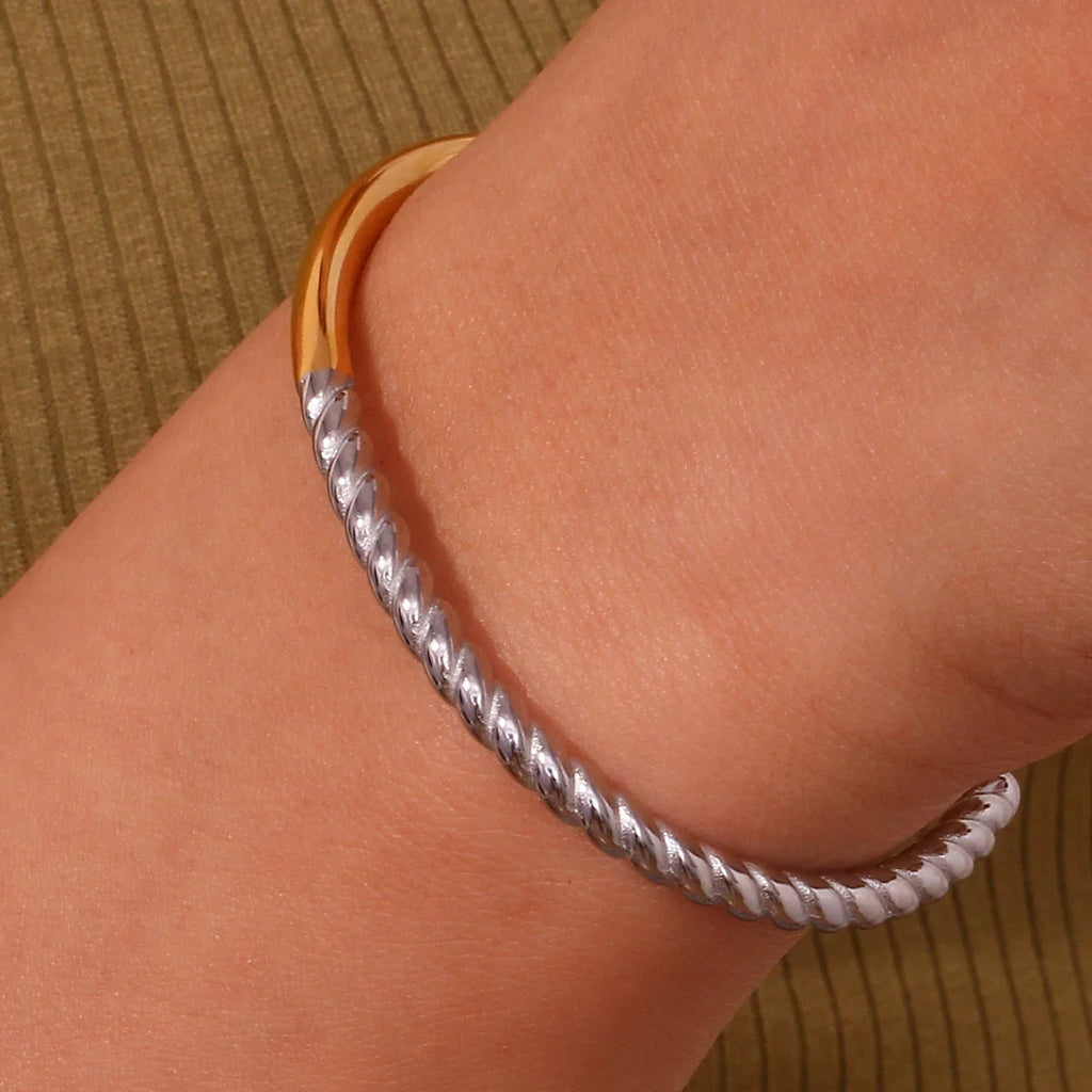Zweifarbiges Armband
