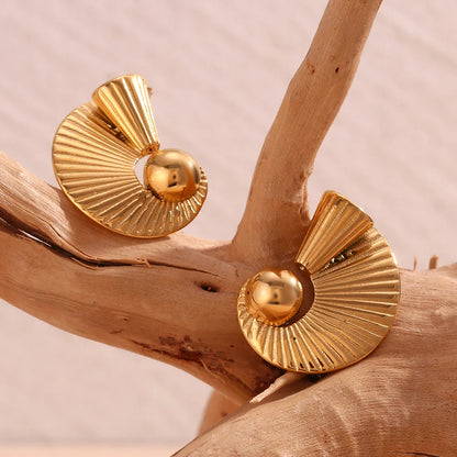 Brincos Espiral Esfera
