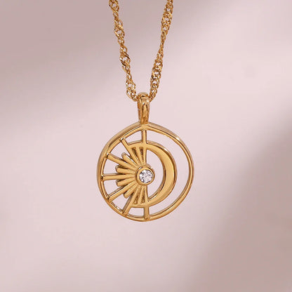 Colar Pingente Dourado