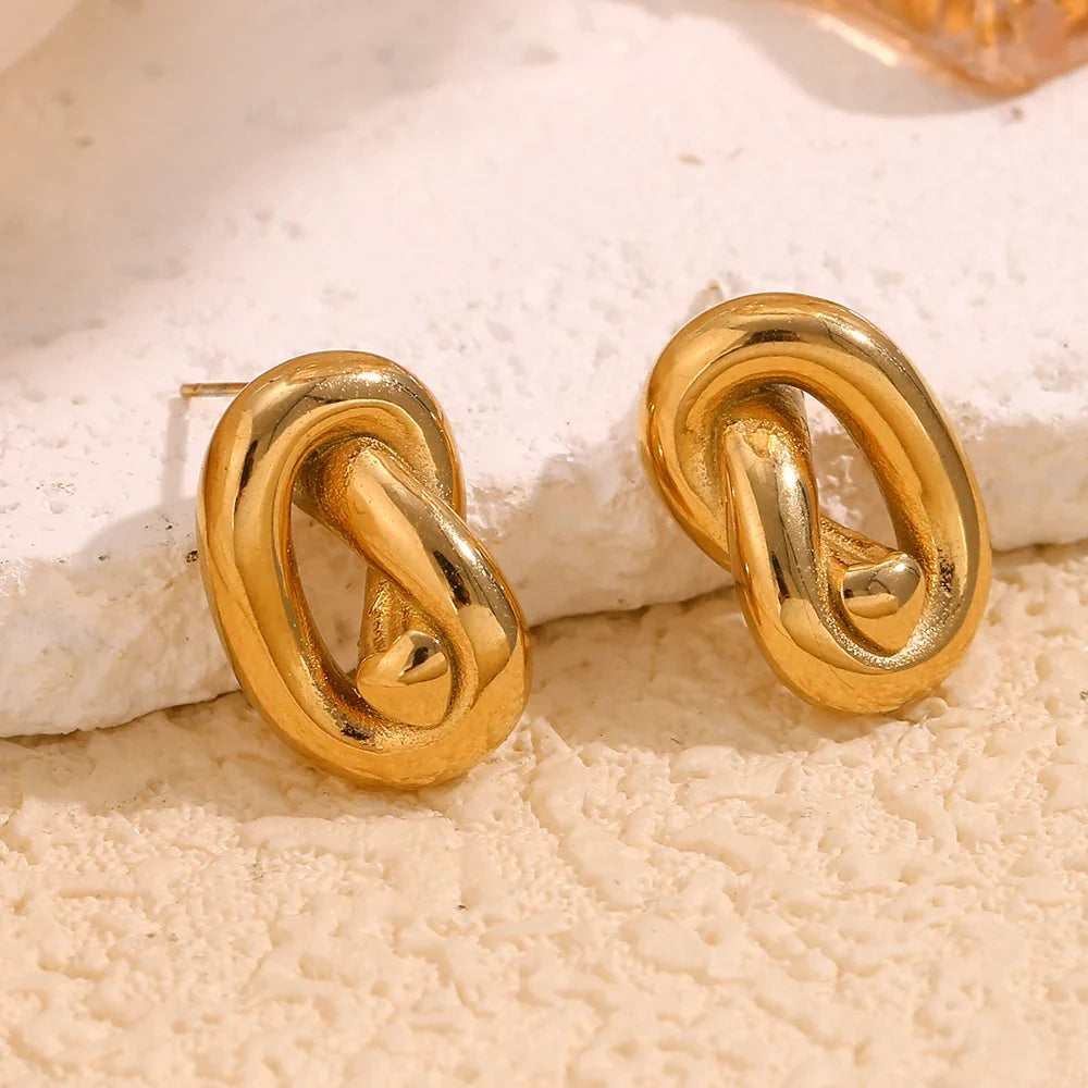 Brinco Elegância Dourada