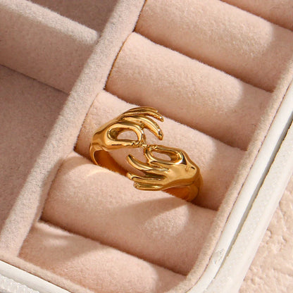 Kreativer vergoldeter Ring