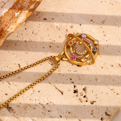 Colar Lunar 18K