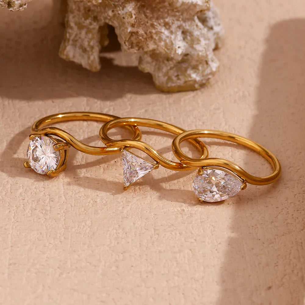 Ring mit Goldbad