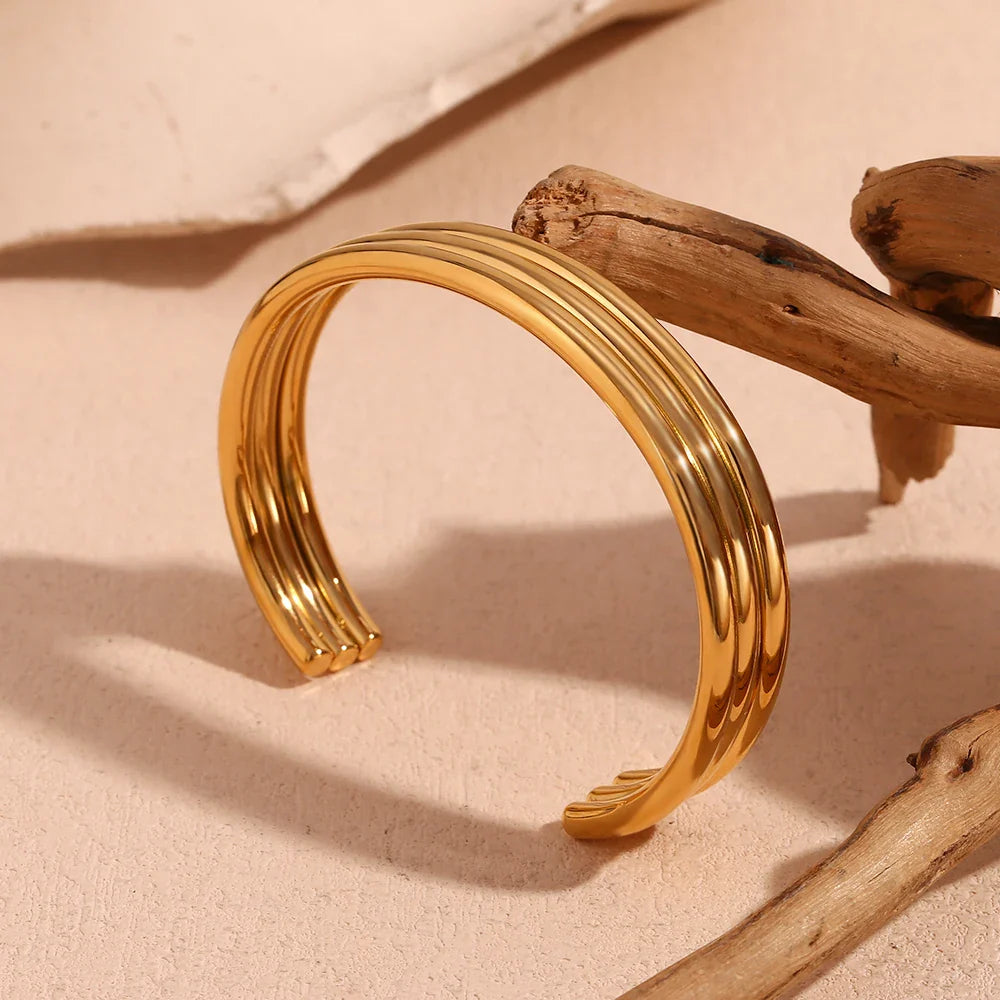 Elegantes Armband, vergoldet