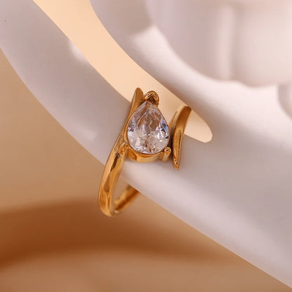 Flügelring mit Zirkonia